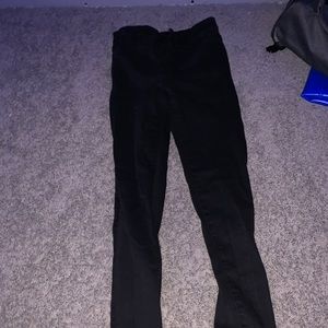Black medium high wasted jeans, size small